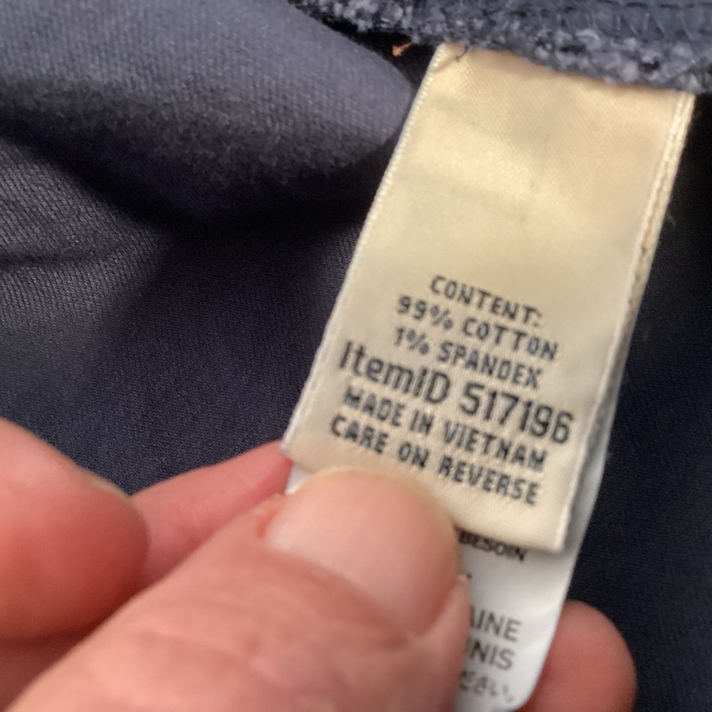 L.L. Bean Women's Navy Blue Utility Jacket Size Medium - Picture 12 of 16